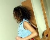 S��es Afro Girl-ganz privat!